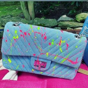 Stylish Multicolor Quilted Women's “Chanel” Bag